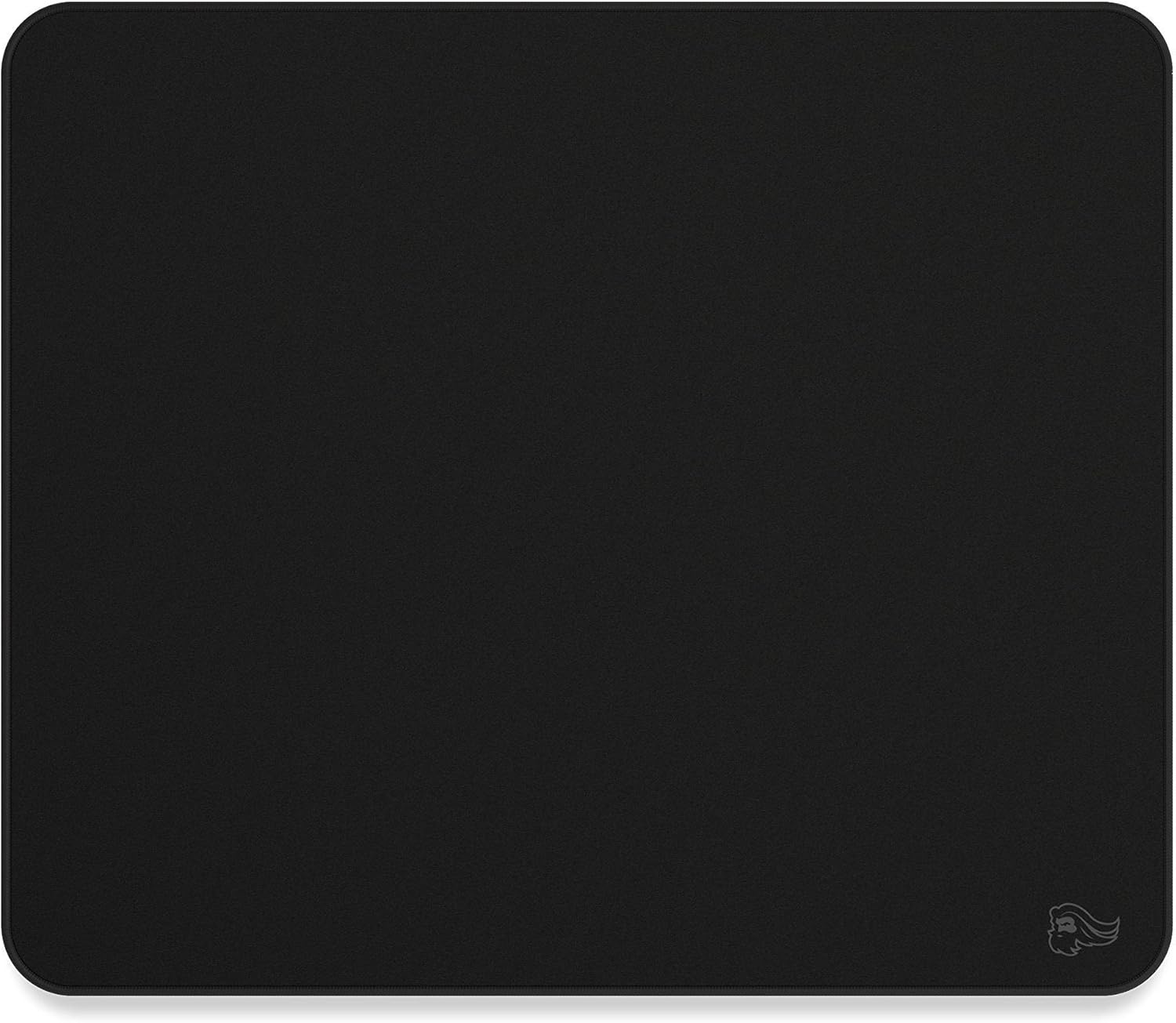 Glorious Large Gaming Mouse Mat/Pad - Stealth Edition - Stitched Edges, Black Cloth Mousepad | 11"x13" (G-L-Stealth)