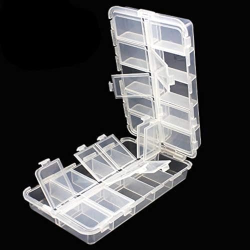 OriGlam Premium 20 Compartments Tackle Boxes, Tackle Utility Boxes, Plastic Box Storage Organizer Box Adjustable, Fishing Tackle Storage Box Organizer - Image 2