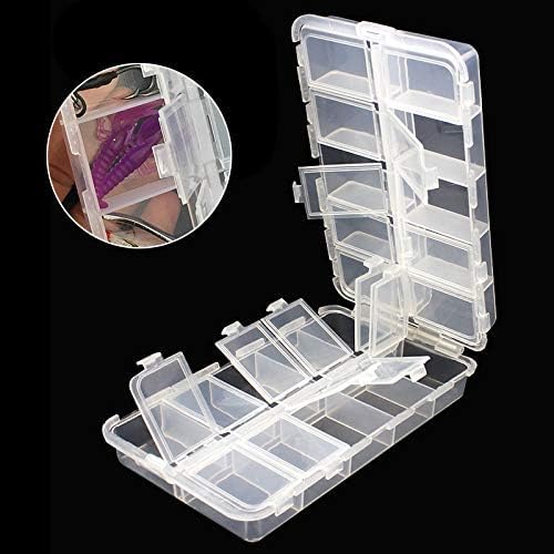 OriGlam Premium 20 Compartments Tackle Boxes, Tackle Utility Boxes, Plastic Box Storage Organizer Box Adjustable, Fishing Tackle Storage Box Organizer - Image 4