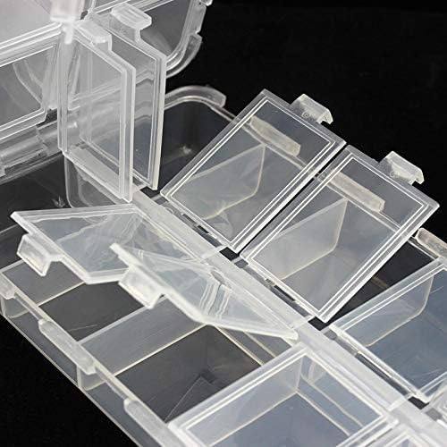 OriGlam Premium 20 Compartments Tackle Boxes, Tackle Utility Boxes, Plastic Box Storage Organizer Box Adjustable, Fishing Tackle Storage Box Organizer - Image 6